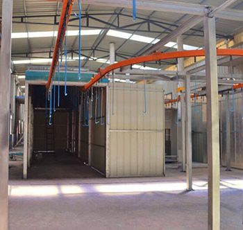 噴塑、烤漆工位